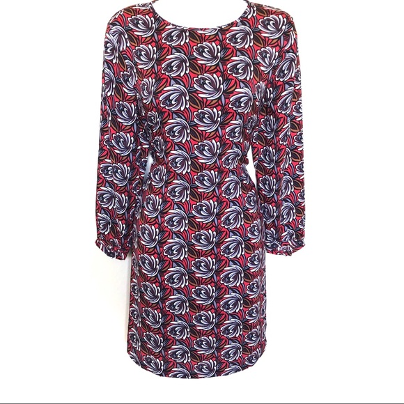 LOFT Dresses & Skirts - Floral Ann Taylor Loft dress long sleeve NWT